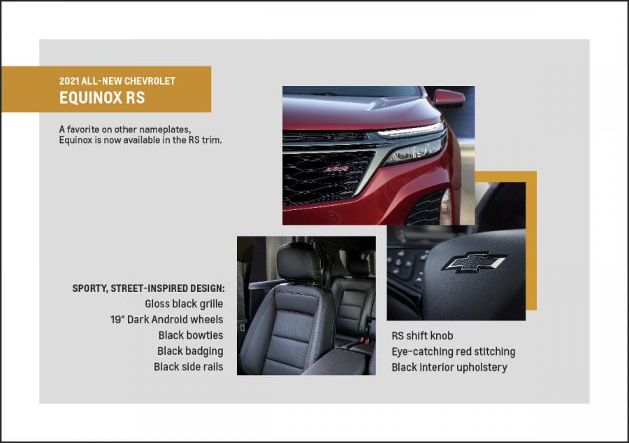 Схема Chevrolet Equinox RS 2020 года  (NA) (фото 22 из 23)